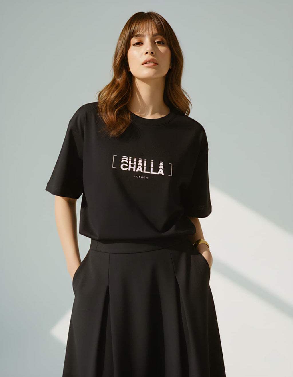 The Real Eyes Graphic T-Shirt Black