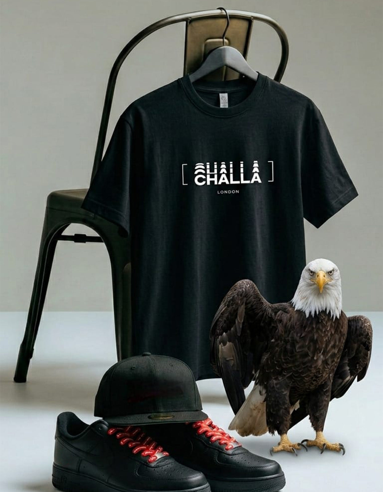 The Real Eyes Graphic T-Shirt Black