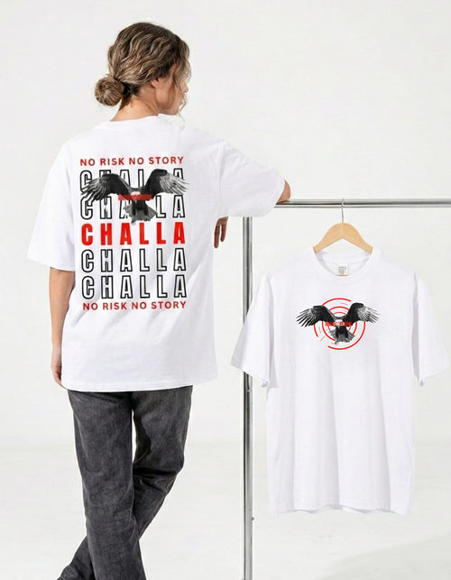 The No Risk No Story Eagle T-Shirt Off-White